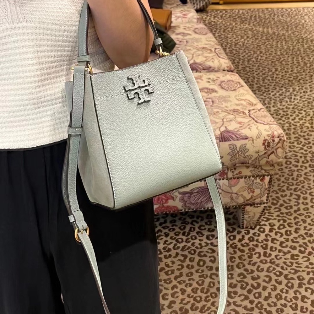 Tory Burch Small McGraw Bucket Bag